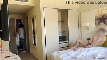 Exhibitionist Act: I Reveal My Genitals To A Hotel Cleaner And She Consents To Masturbate Me