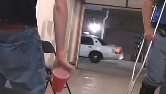 A Wild Party With Interracial Orgy And Group Sex