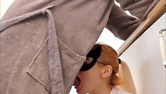 Step Sister Seduces Teen To Do Dishes And Have Sex With Mom