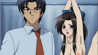 A Hentai Woman Tied Up Receives Anal Penetration